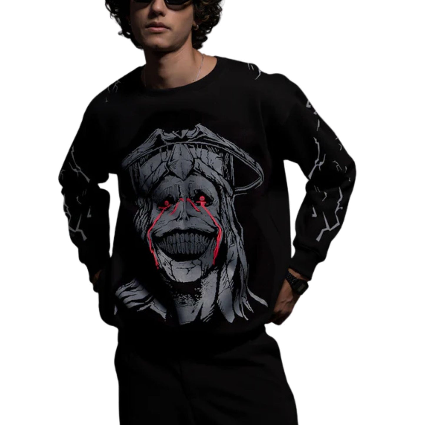 Statue of God Knit Sweater