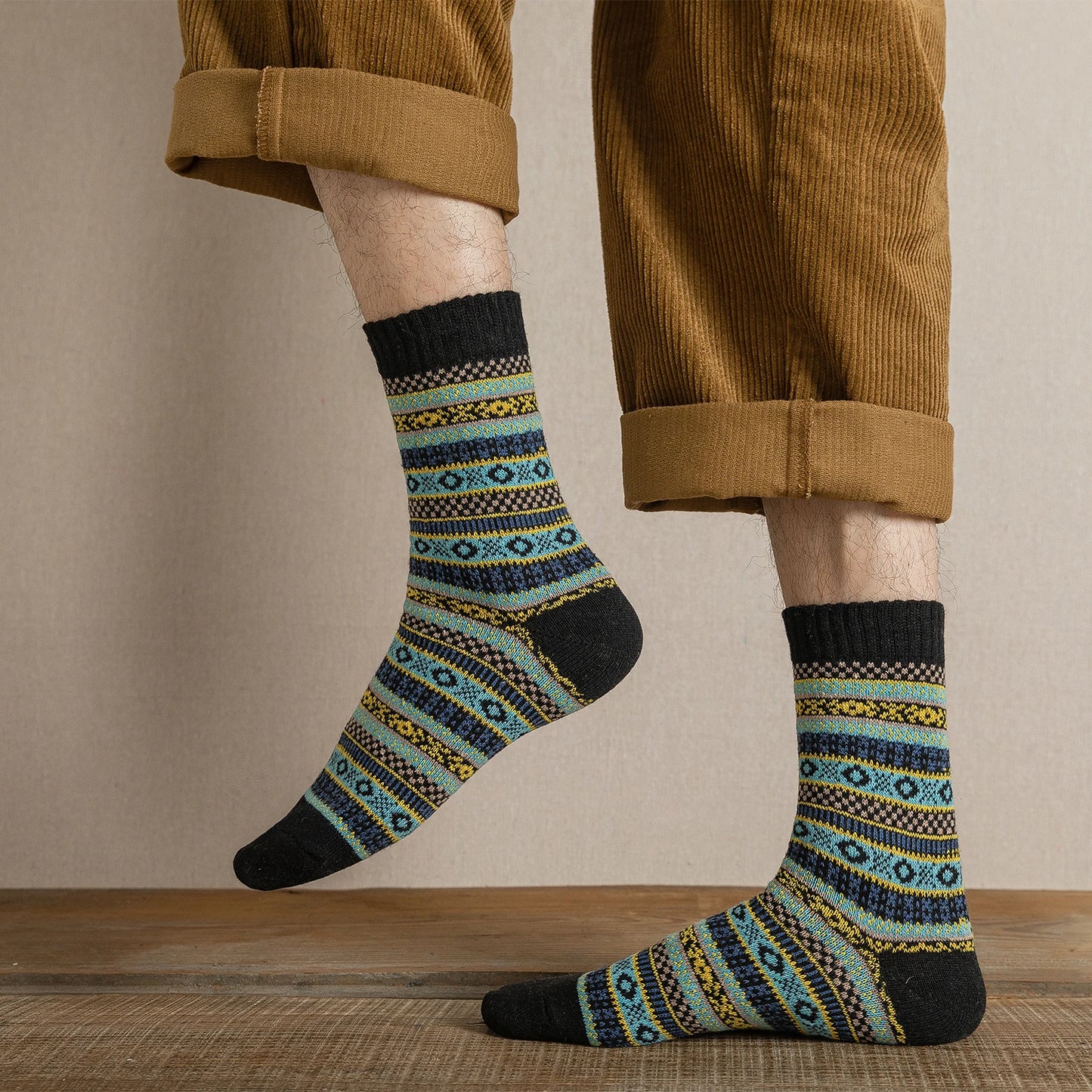 Alpine Heritage Wool Socks (5 Pairs)