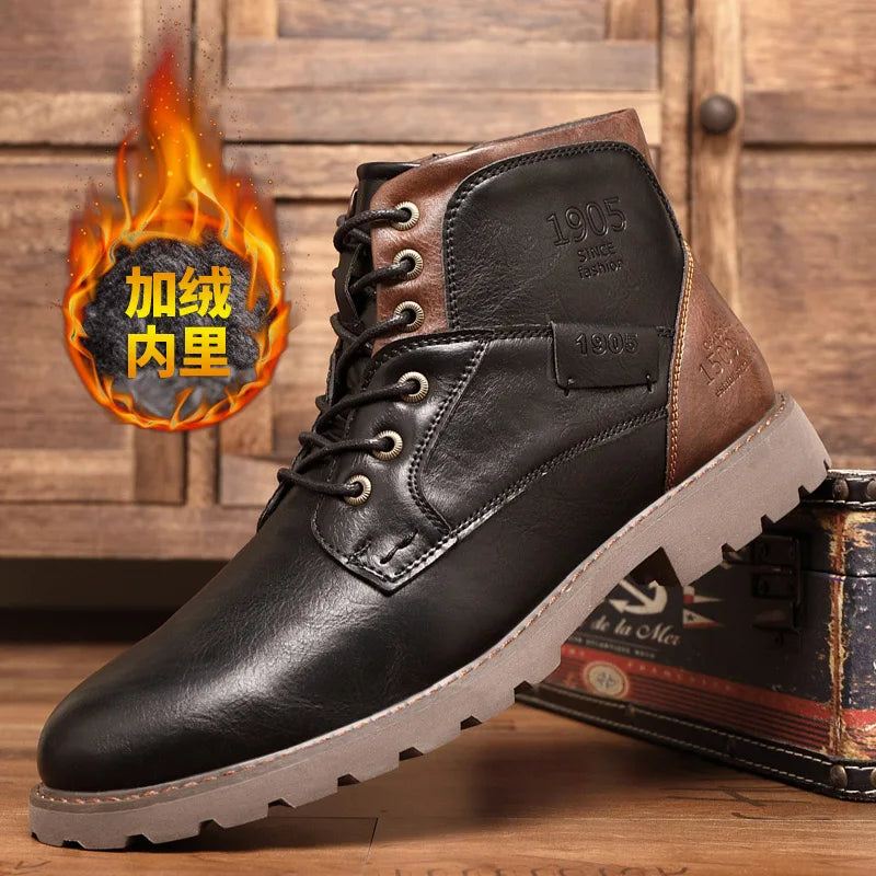 Torino Leather Ankle Boots