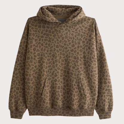 Leopard Pattern Hoodie
