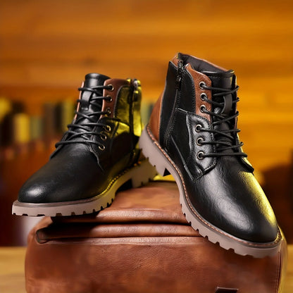 Torino Leather Ankle Boots