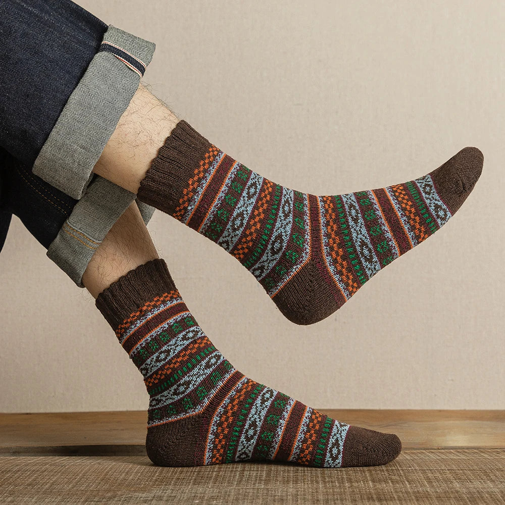 Nordic Heritage Wool Socks (5 Pairs)