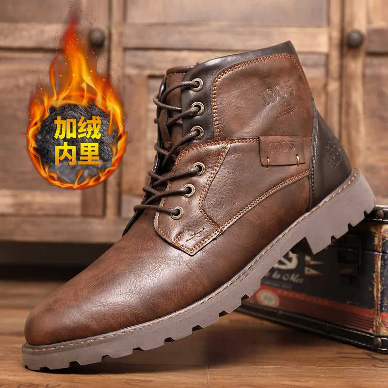 Torino Leather Ankle Boots