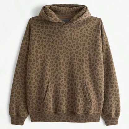Leopard Pattern Hoodie