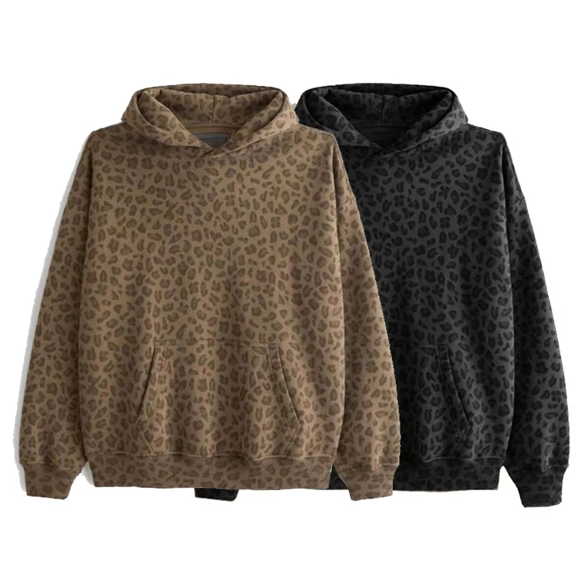 Leopard Pattern Hoodie