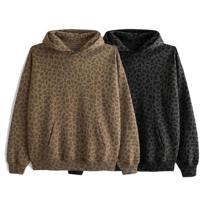 Leopard Pattern Hoodie