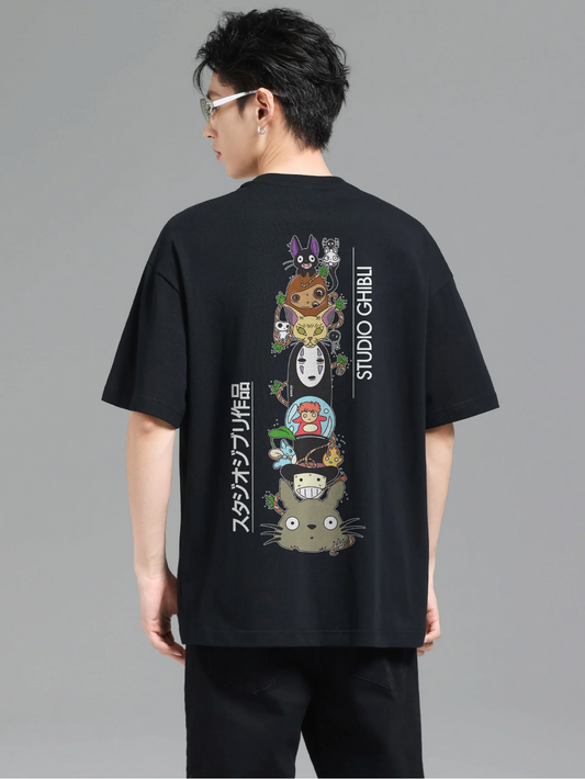 GHIBLI X COMBINATION - Oversized Shirt