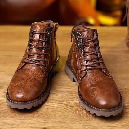 Torino Leather Ankle Boots