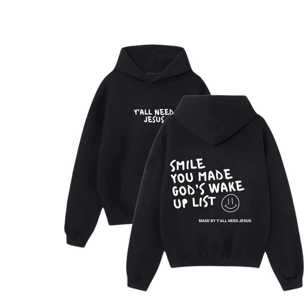 SMILE Premium Puff Hoodie